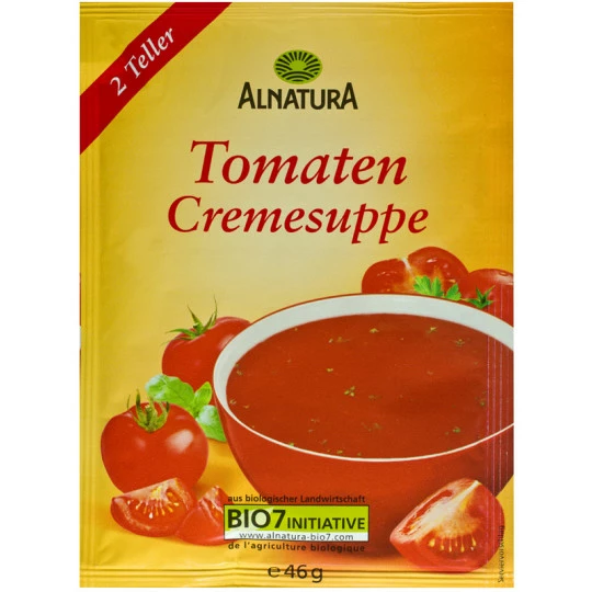 Alnatura Bio Tomaten Cremesuppe 46G 3 Alnatura Bio Tomaten Cremesuppe 46G