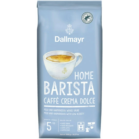 Dallmayr Home Barista Caffee Crema Dolce Ganze Bohne 1KG 3 Dallmayr Home Barista Caffee Crema Dolce Ganze Bohne 1KG