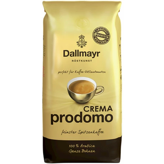 Dallmayr Prodomo Caffee Crema Ganze Bohnen 1kg 3 Dallmayr Prodomo Caffee Crema Ganze Bohnen 1kg