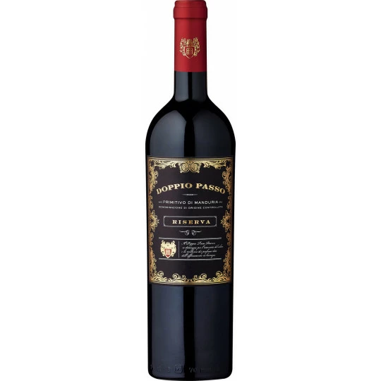 Doppio Passo Primitivo Di Manduria Riserva DOC 0,75L 3 Doppio Passo Primitivo Di Manduria Riserva DOC 0,75L