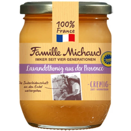 Famille Michaud Lavendelhonig Aus Der Provence Cremig 375G 3 Famille Michaud Lavendelhonig Aus Der Provence Cremig 375G