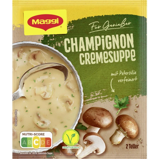 Maggi Für Genießer Champignon Creme Suppe Ergibt 500ML 3 Maggi Für Genießer Champignon Creme Suppe Ergibt 500ML