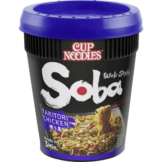 Nissin Cup Noodles Soba Yakitori Chicken 89G 3 Nissin Cup Noodles Soba Yakitori Chicken 89G