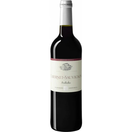 Vignerons Ardéchois Ardeche Cabernet Sauvignon 0,75L 3 Vignerons Ardéchois Ardeche Cabernet Sauvignon 0,75L
