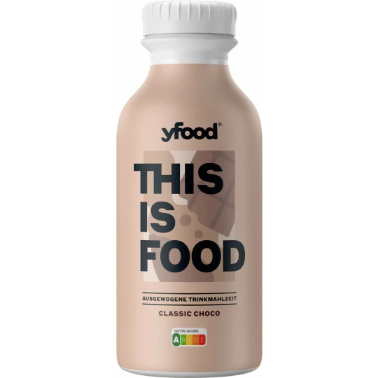 Yfood Classic Chocolate Trinkmahlzeit 500ML 3 Yfood Classic Chocolate Trinkmahlzeit 500ML